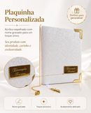 Binário Personalizado da CCb com o nome - Biblia e Hinário juntos