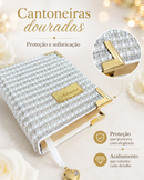 Binário personalizado com o nome da CCB - Biblia e Hinário Juntos