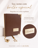 Binário Personalizado da CCB com o nome - BIblia com hinário juntos