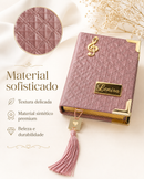 Binàrio Personalizado da CCB com o nome - Biblia com Hinário Juntos