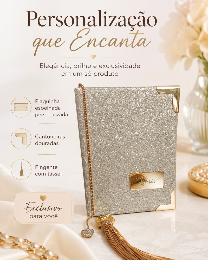 Binário da CCB Personalizado com o nome - Biblia e Hinário Juntos