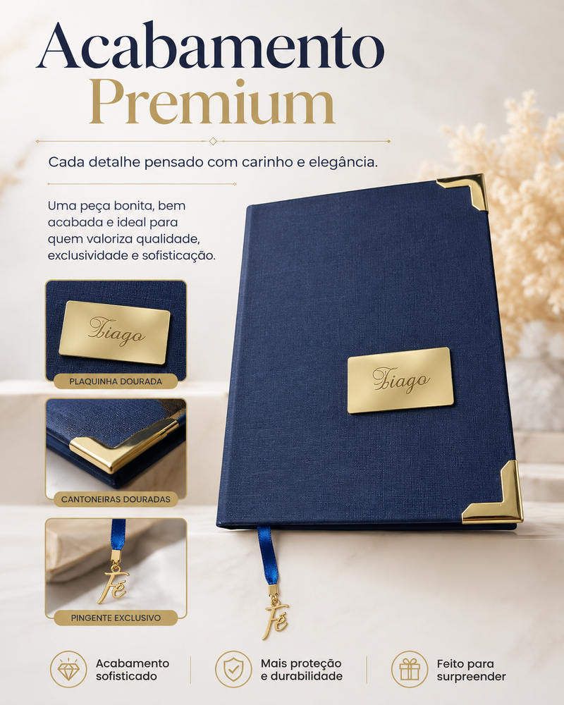 Binário da CCB Masculino Personalizado com seu nome