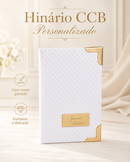Hinário da CCB Personalizado com o nome