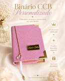 Binário da CCB Personalizado com o nome - Biblia com Hinário