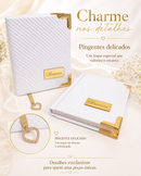 Kit Biblia e Hinário Personalizado com o nome