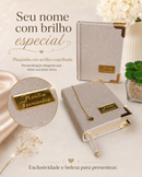 Kit Biblia e Hinário CCB Personalizado com o nome
