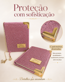 Kit Biblia e Hinário da ccb personalizado com o nome